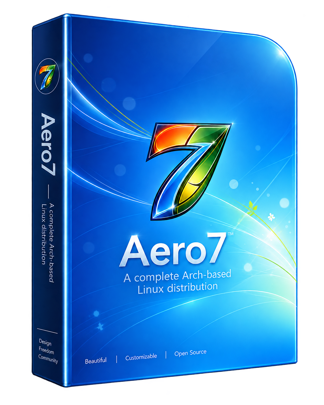 Aero7 software box artwork